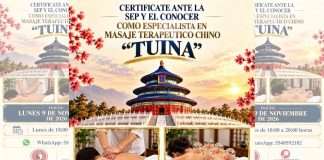 Se abrirá certificación en Masaje Terapéutico Chino Tuina con reconocimiento SEP-CONOCER Aplicación de masaje terapéutico chino Tuina en el Colegio de Estudios Superiores de Wushu.
