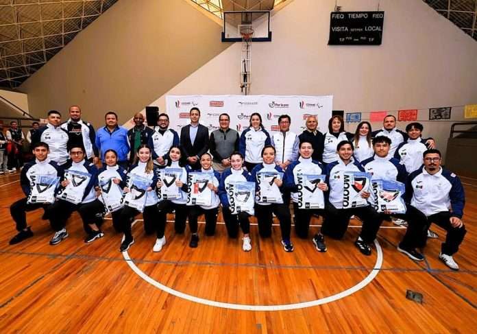 Selección Mexicana de Parataekwondo Recibe la Piel Azteca Rumbo al Mundial Muju 2026 en Corea del Sur Seleccionados mexicanos de parataekwondo luciendo su uniforme oficial rumbo al Mundial Muju 2026.