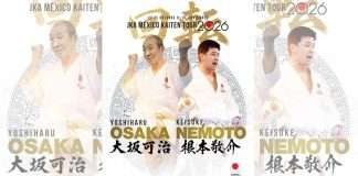 Shihan Keisuke Nemoto y Shihan Yoshiharu Osaka Encabezarán Histórico JKA México Kaiten Tour 2026 Shihan Keisuke Nemoto y Shihan Yoshiharu Osaka instructores del JKA México Kaiten Tour 2026.