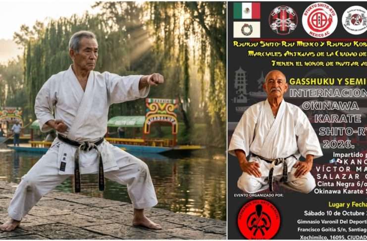 Xochimilco tendrá Gasshuku y Seminario Internacional de Karate Shito-Ryu 2026 Entrenamiento del Seminario Internacional de Karate Shito-Ryu en Xochimilco.